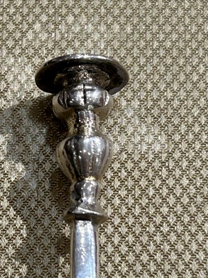Lot 64 - Three Early English Sterling Silver Seal-Top Spoons