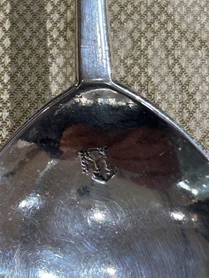 Lot 64 - Three Early English Sterling Silver Seal-Top Spoons