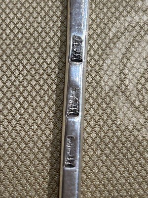 Lot 64 - Three Early English Sterling Silver Seal-Top Spoons
