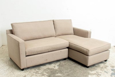 Lot 349 - Tan Two-Piece Sectional