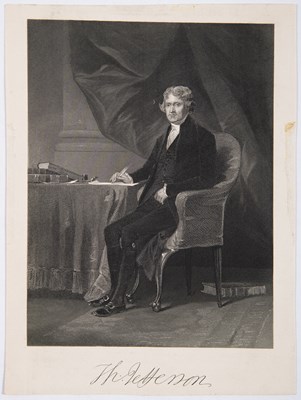 Lot 136 - President Thomas Jefferson’s unvarnished observations on the arrest of Toussaint Louverture