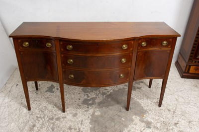Lot 382 - Federal Style Mahogany Sideboard