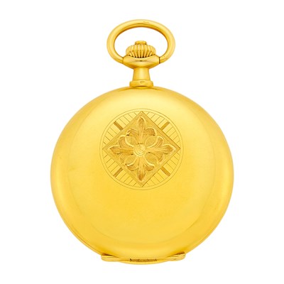 Lot 75 - Patek Philippe Gold Hunting Case Pocket Watch