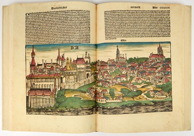 Lot 3 - Facsimile of the Nuremberg Chronicle, with numerous illustrations