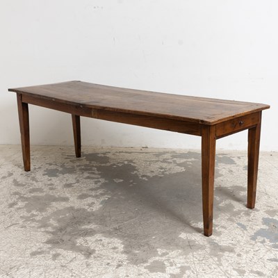Lot 56 - American Oak Farmhouse Table