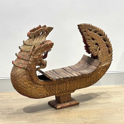 Lot 1070 - Southeast Asian Naga-form Xylophone