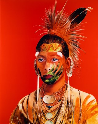 Lot 57 - Orlan, Refiguration Self-hybridation, série indienne-américaine