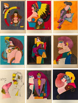 Lot 70 - Richard Lindner (1901–1978)