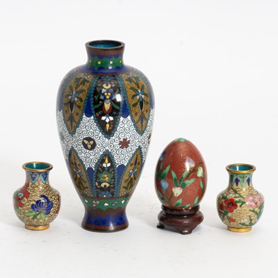 Lot 22 - Group of Four Cloisonné Objects