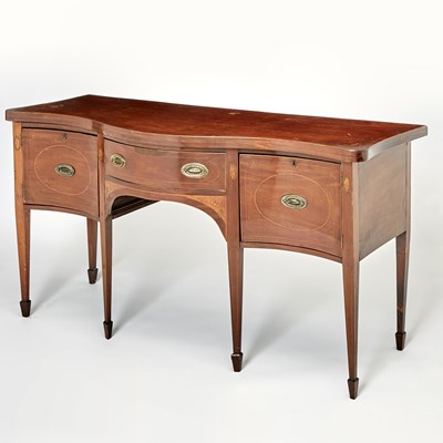 Lot 106 - George III Mahogany Sideboard