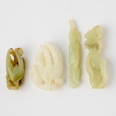 Lot 473 - A Group of Four Chinese Jade Carvings