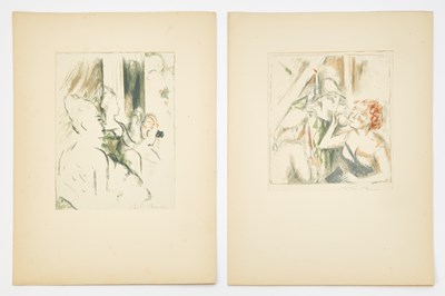 Lot 393 - Rare portfolio of signed original lithographs for Ariadne auf Naxos