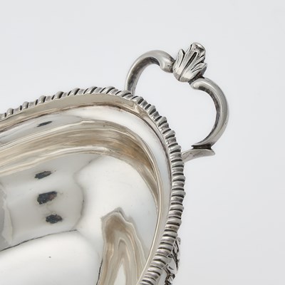 Lot 94 - Pair of George III Sterling Silver Sauce Tureens