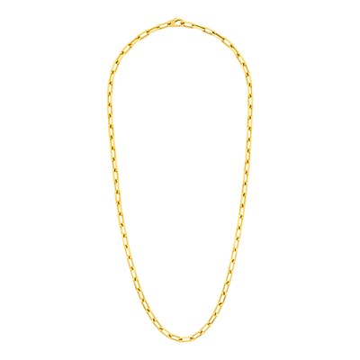 Lot 3 - Cartier Gold 'Santos' Chain Necklace