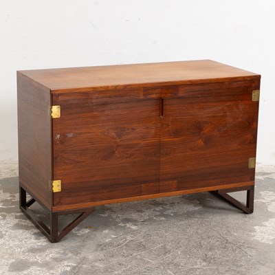 Lot 82 - Svend Langkilde Rosewood and Teak Cabinet