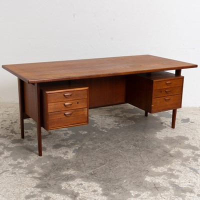 Lot 118 - Mid Century Modern Danish Teak Desk