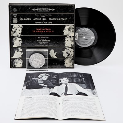 Lot Alan Schneider 1963 Tony Award for Who's Afraid of Virginia Woolf?