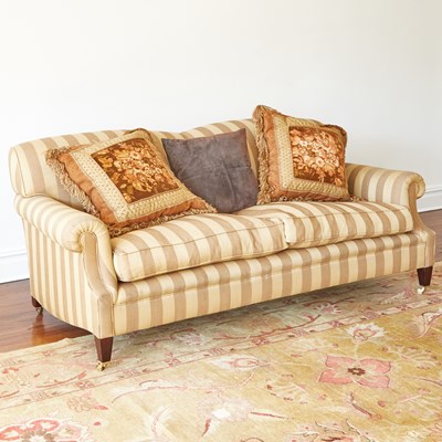 Lot 81 - George Smith Upholstered Two Seat Sofa