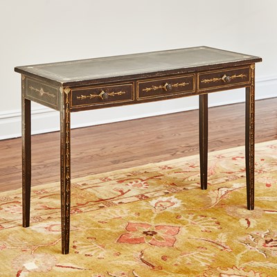 Lot 106 - George III Style Painted Desk
