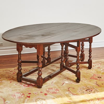 Lot 114 - English Oak Gateleg Table