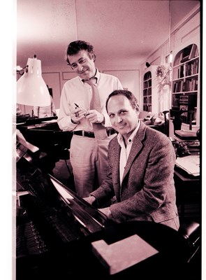 Lot 66 - Charles Strouse's antique Steinway used throughout the composition of his most celebrated works