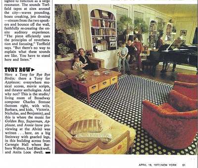 Lot 66 - Charles Strouse's antique Steinway used throughout the composition of his most celebrated works