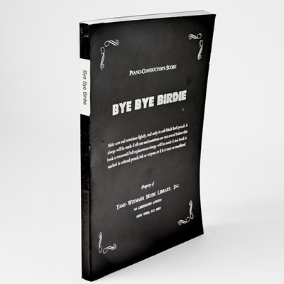 Lot 11 - A wide-ranging group of Bye Bye Birdie materials, with early programs, photographs and more