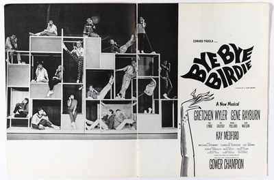 Lot 11 - A wide-ranging group of Bye Bye Birdie materials, with early programs, photographs and more