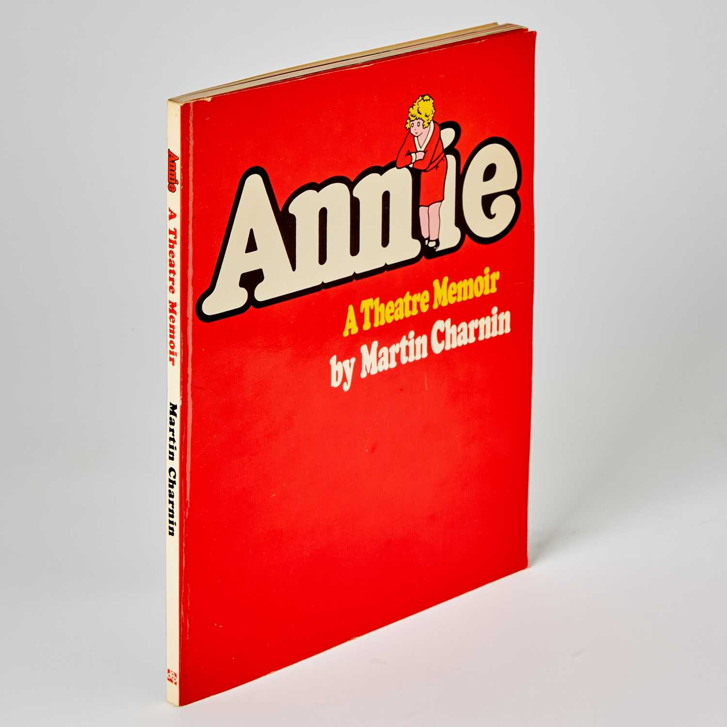 Lot 28 - Martin Charnin's Annie memoir inscribed to Charles Strouse