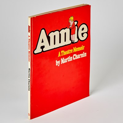 Lot 28 - Martin Charnin's Annie memoir inscribed to Charles Strouse