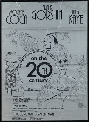 Lot 52 - A collection of posters for Charles Strouse productions