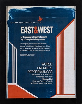 Lot 52 - A collection of posters for Charles Strouse productions