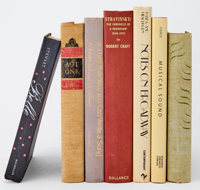 Lot 5 - Inscribed books from Charles Strouse's library