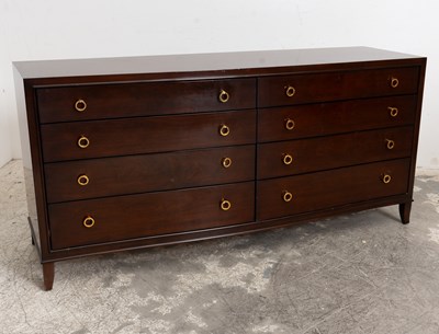Lot 123 - Nancy Corzine Mahogany Chest with Eight Drawers