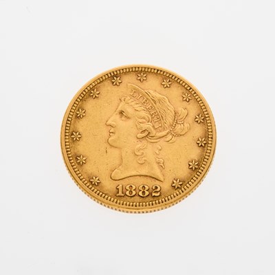 Lot 27 - United States. 1882 Liberty Head Eagle. About Uncirculated.
