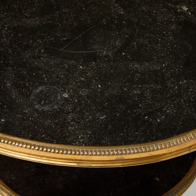 Lot 280 - Pair of Louis XVI Style Marble and Gilt-Metal Gueridons