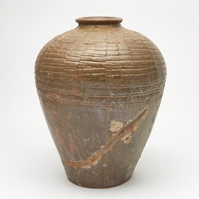 Lot 350 - A Southeast Asian Pottery Jar
