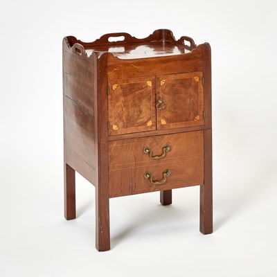 Lot 169 - George III Inlaid Mahogany Commode