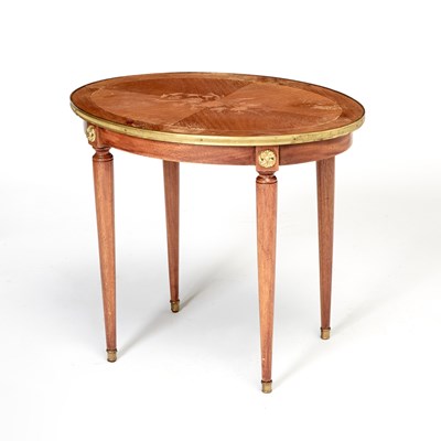 Lot 258 - Louis XVI Style Tulipwood Side Table