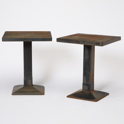 Lot 339 - Pair of French Metal Tables
