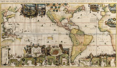 Lot 177 - The most decorative map of the Americas of the period