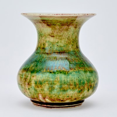 Lot 516 - A Chinese Peachbloom Glazed Porcelain Zhadou