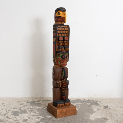 Lot 78 - Native American Totem Pole