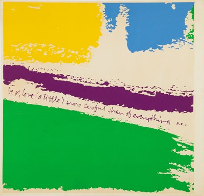 Lot 61 - Corita Kent (Sister Mary Corita) (1918-1986)