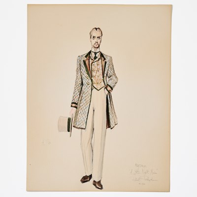 Lot Robert Perdziola's splendid designs for Molière's Tartuffe