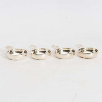 Lot 105 - Set of Four Sterling Wine Tasters