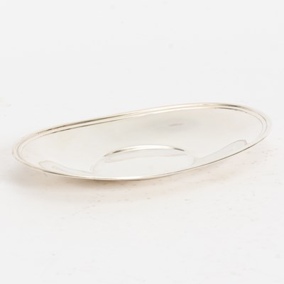 Lot 109 - Sterling Oval Tray
