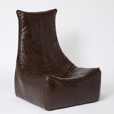 Lot 235 - Gerard van den Berg Leather Over Foam "The Rock" Side Chair