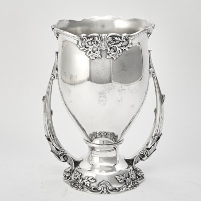 Lot 240 - Reed & Barton Sterling Silver Two Handled Vase