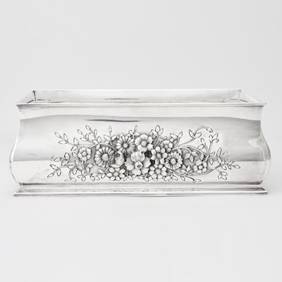 Lot 695 - Italian Sterling Silver Jardiniere